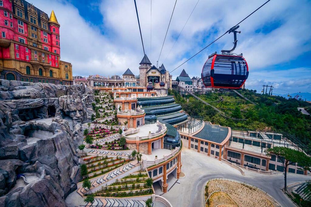 Die Seilbahn von Ba Na Hills