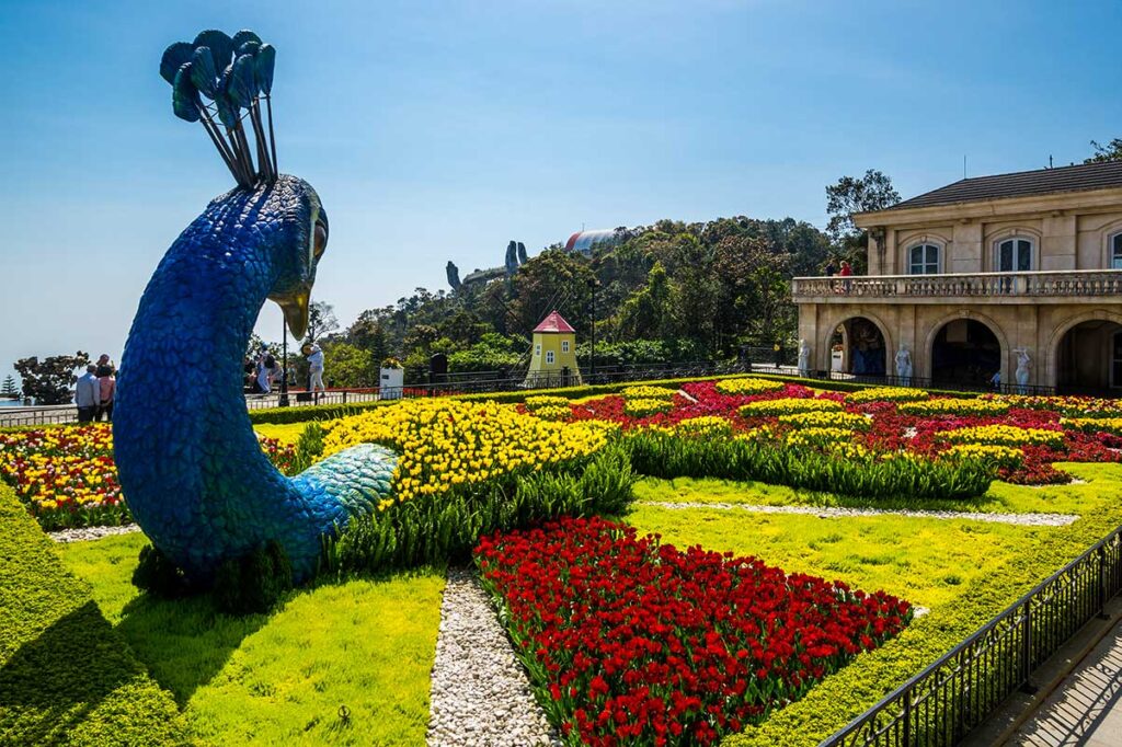 Blumengarten Le Jardin d’amour in Ba Na Hills