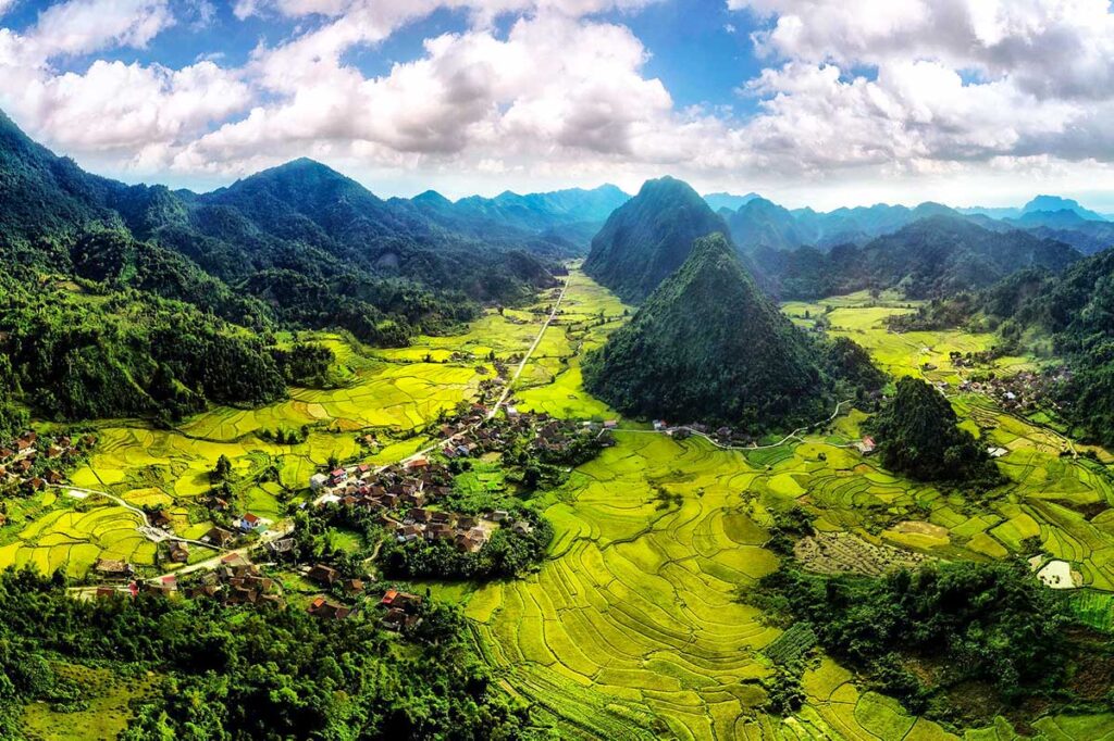 Bac Son Valley im Norden Vietnams