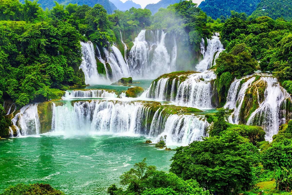 Ban Gioc Wasserfall