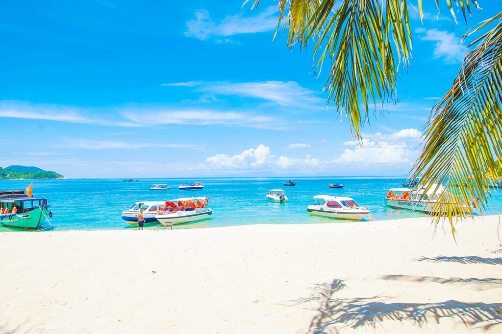 Strand auf der Insel Cham