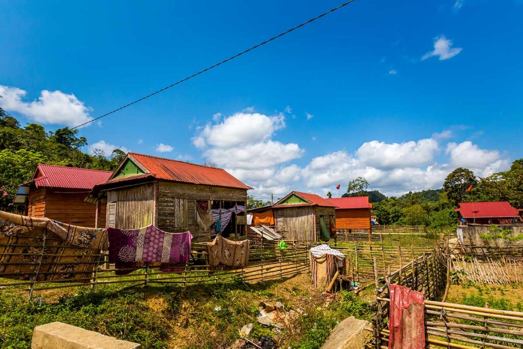 ethnisches Dorf in Phong Nha