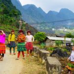 ethnische Minderheiten während der Ha-Giang-Schleife