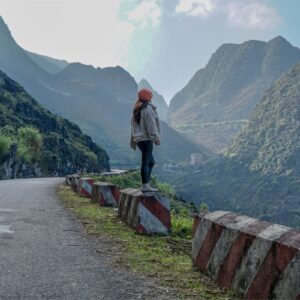 Der Ma Pi Leng Pass entlang der Ha Giang Loop
