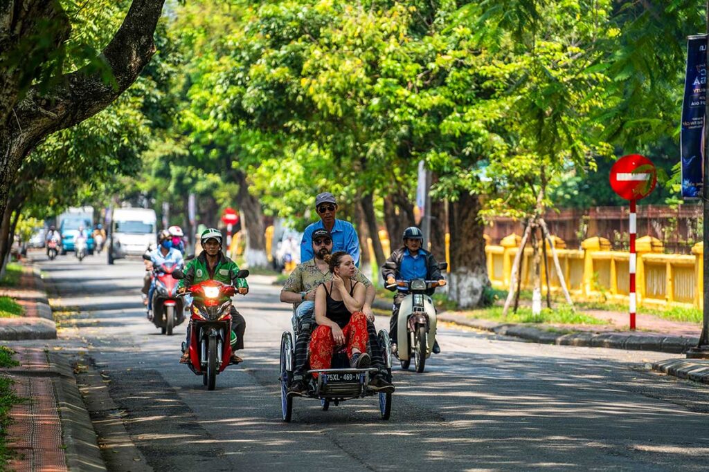 Cyclo-Fahrt in Hue