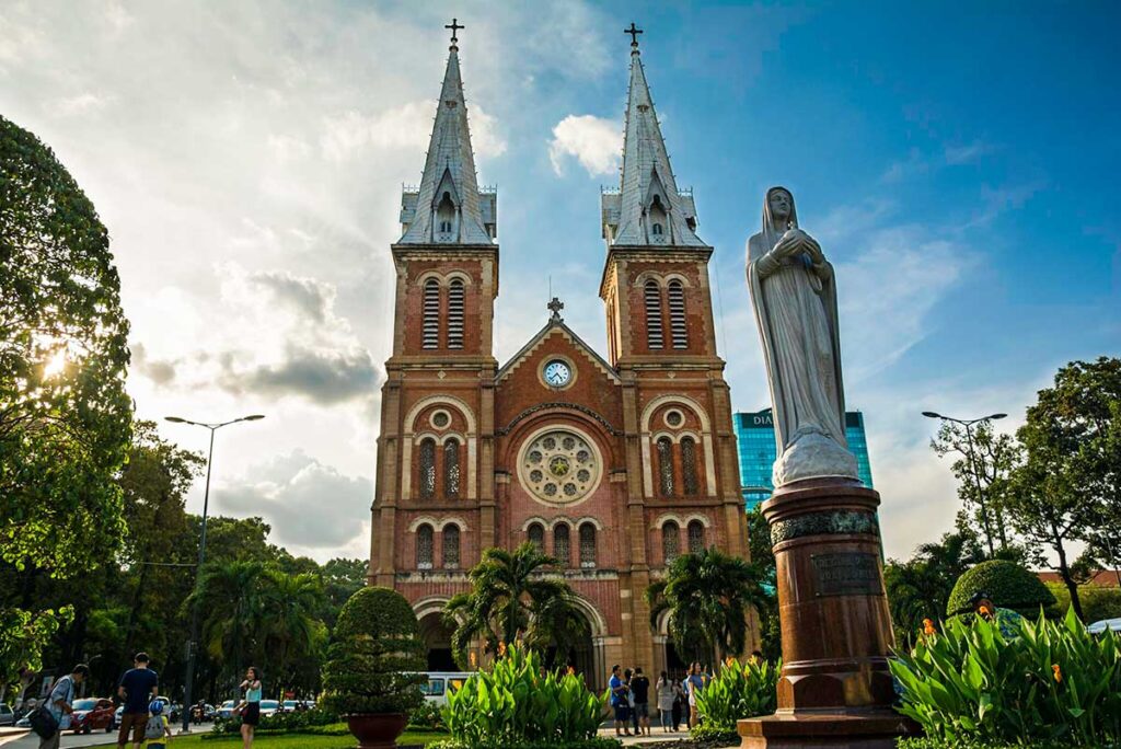 Kathedrale Notre Dame in Saigon