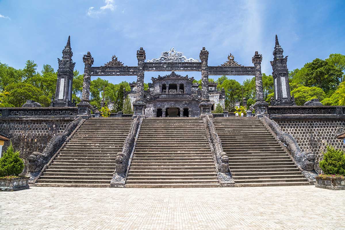 Khai Dinh Grabmal in Hue