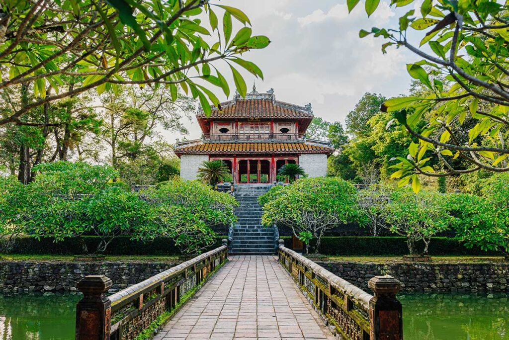 Minh Mang Grabmal in Hue