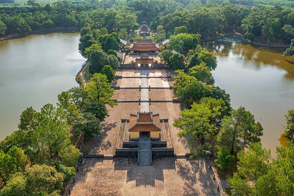 minh mang grabmal in Hue