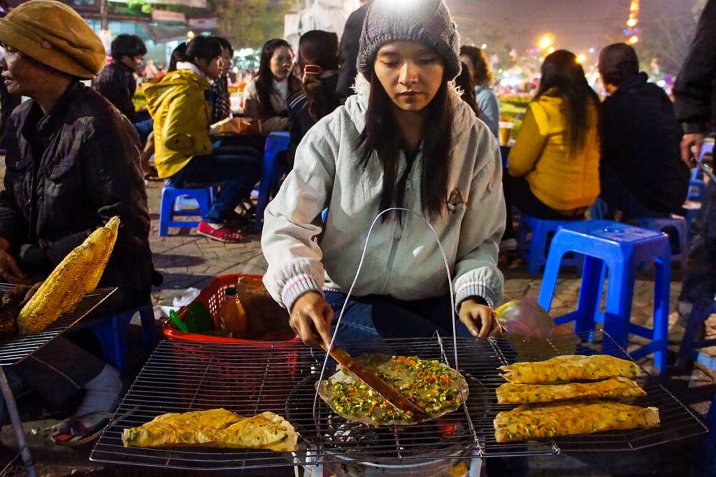 nacht markt Dalat