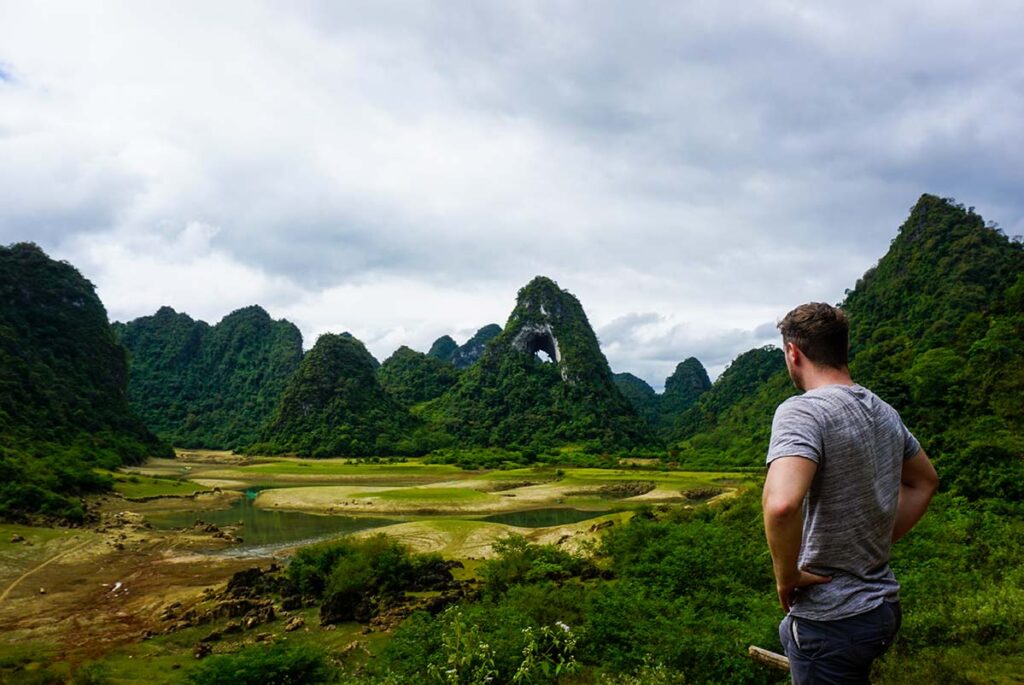 Nui Thung mountain in Cao Bang ist ein Reiseziele abseits der Touristen Hotspots in Vietnam