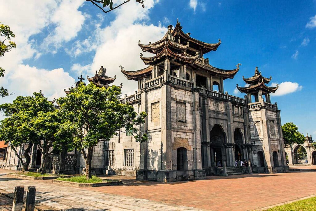 Phat Diem Kathedrale in Ninh Binh