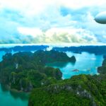 Rundflug über die Halong-Bucht mit dem Wasserflugzeug
