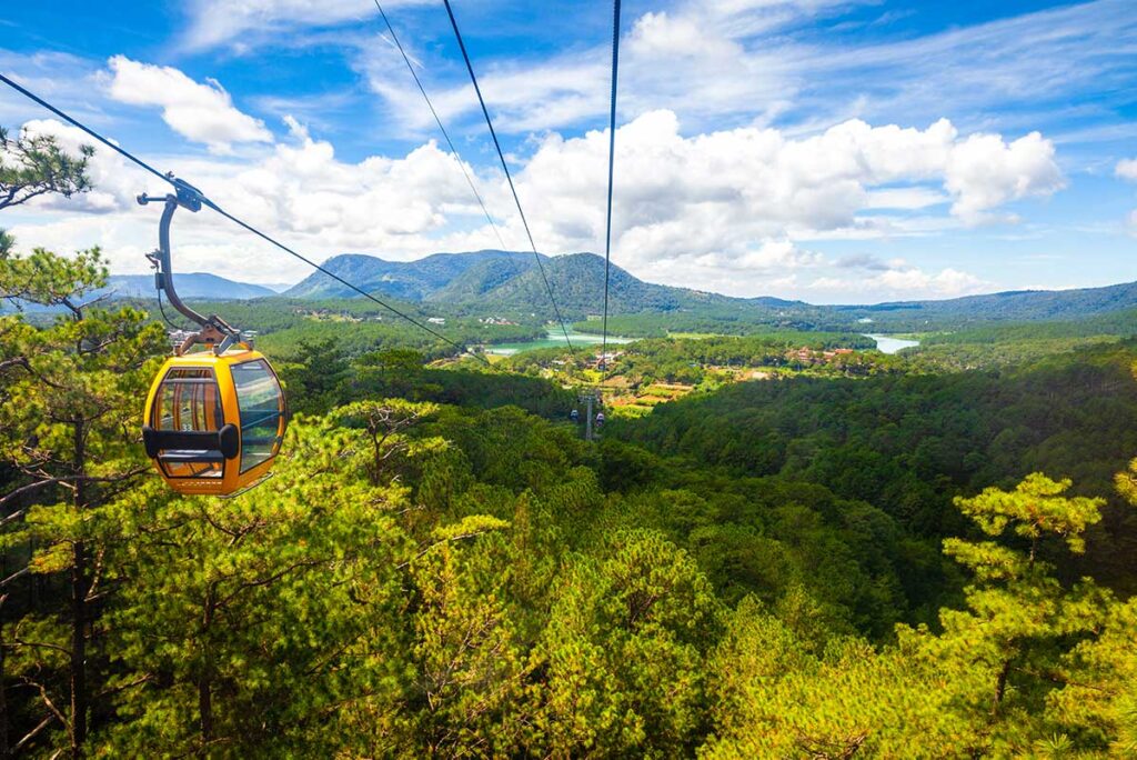 Die Dalat-Seilbahn