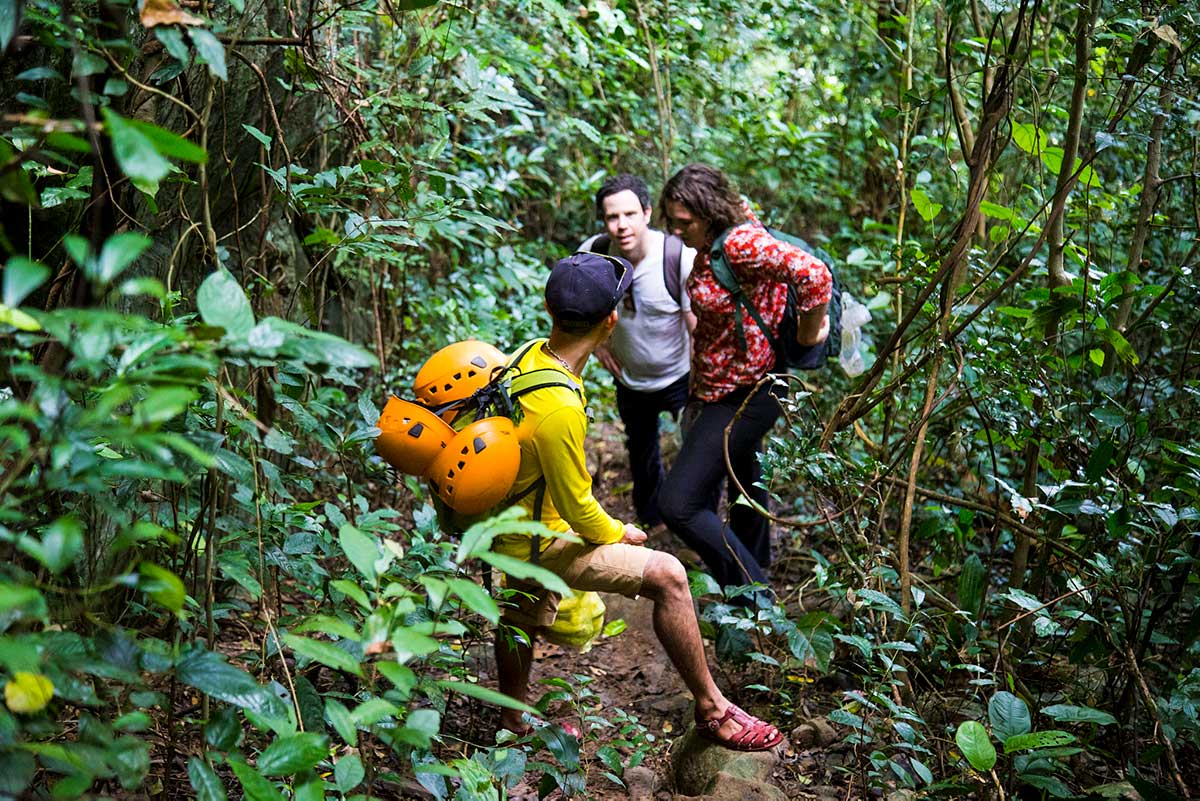 Trekking durch den vietnamesischen Dschungel im Phong Nha Khe Bang Nationalpark