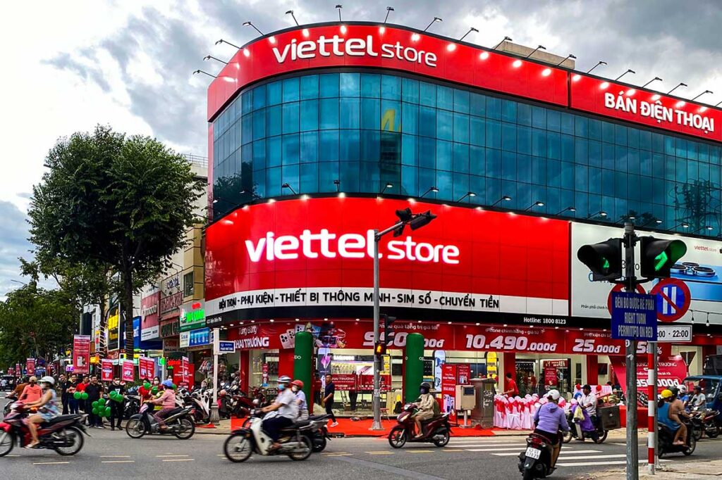 Offizieller Viettel-Laden, Anbieter für Vietnam SIM-Karten