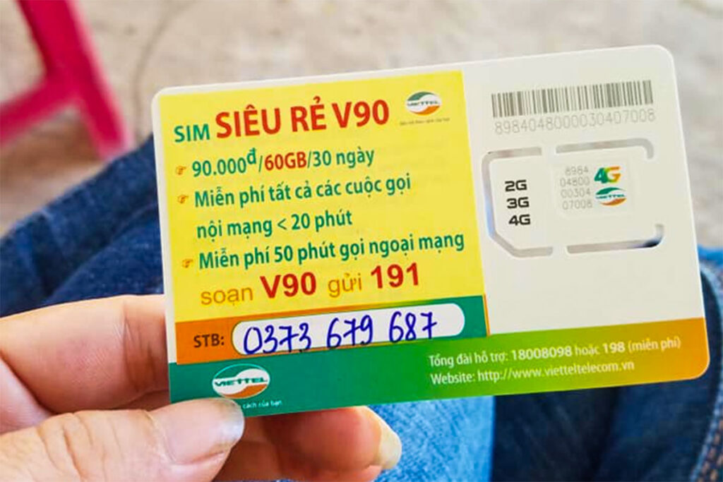 Viettel SIM-Karte, der beste Anbieter für SIM-Karten in Vietnam