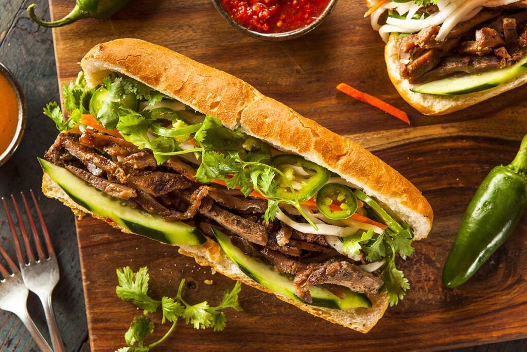 Banh Mi – vietnamesisches gefülltes Baguette