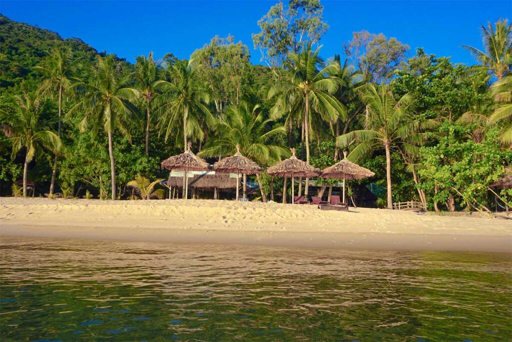 Strand auf der Insel Cham