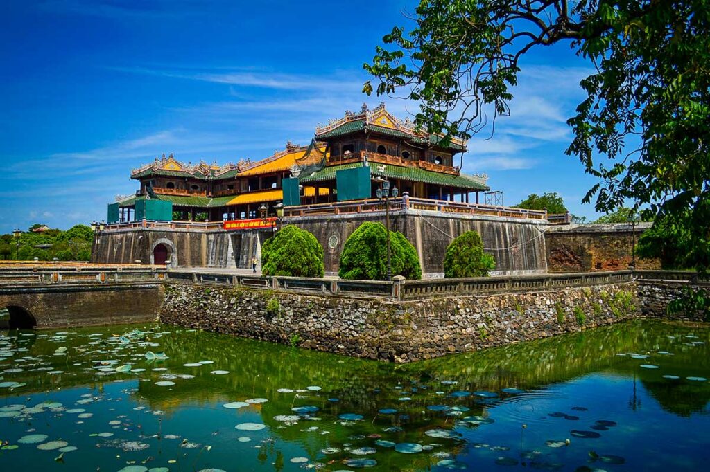 Die Kaiserstadt in Hue, Vietnam