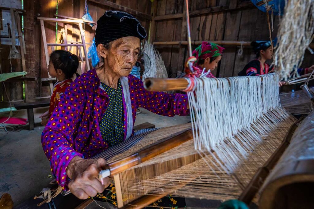 Lung Tam-Weberdorf in Ha Giang