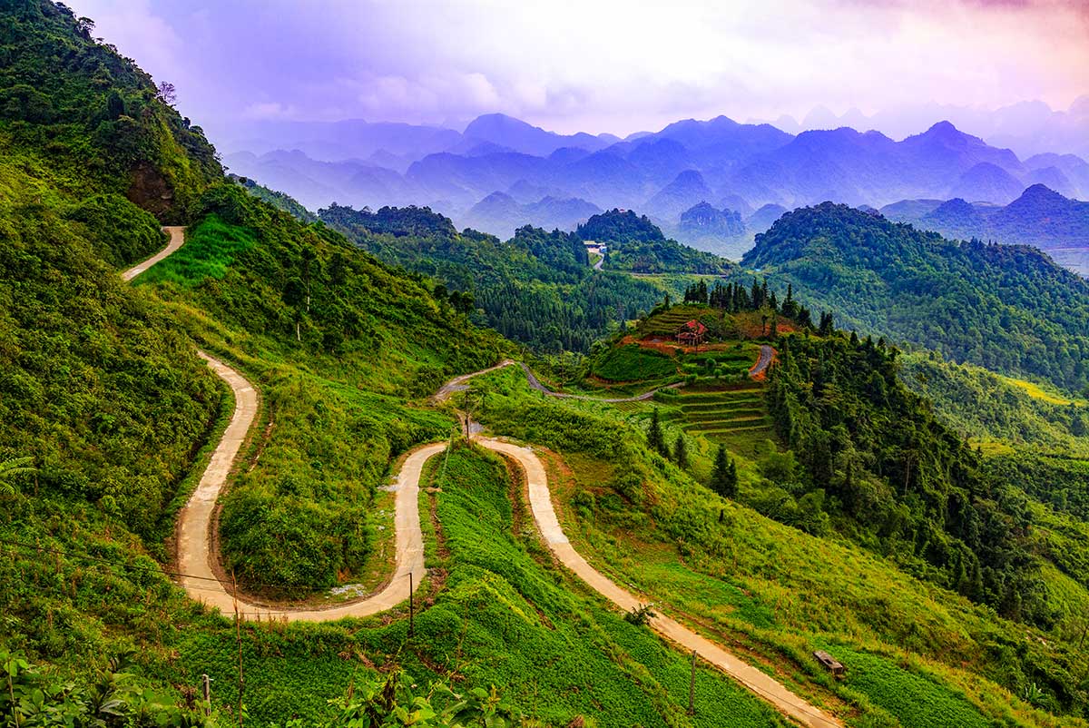 Quan Ba Pass in Ha Giang