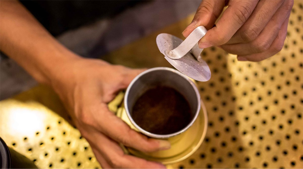 Schritt 3: Vietnamesischen Kaffee zubereiten