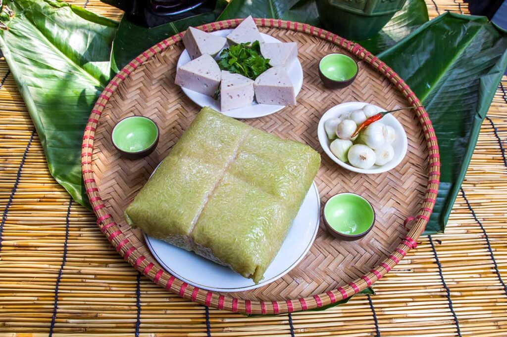 Traditioneller vietnamesischer Tet-Kuchen