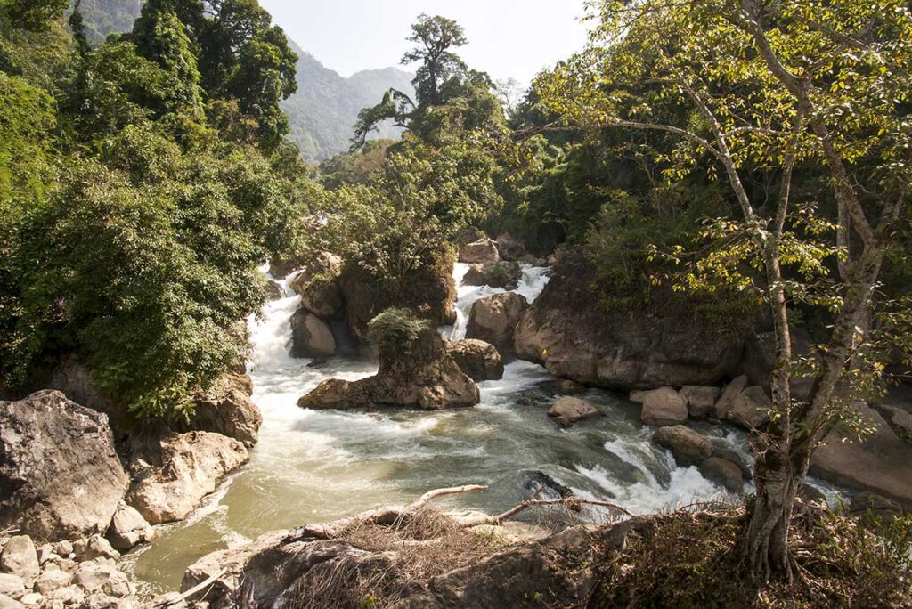 Dau Dang Wasserfall im Ba Be-Nationalpark