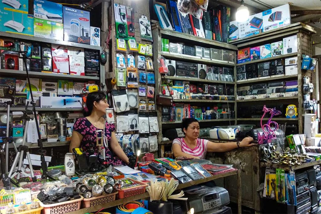 Gioi Markt in Hanoi