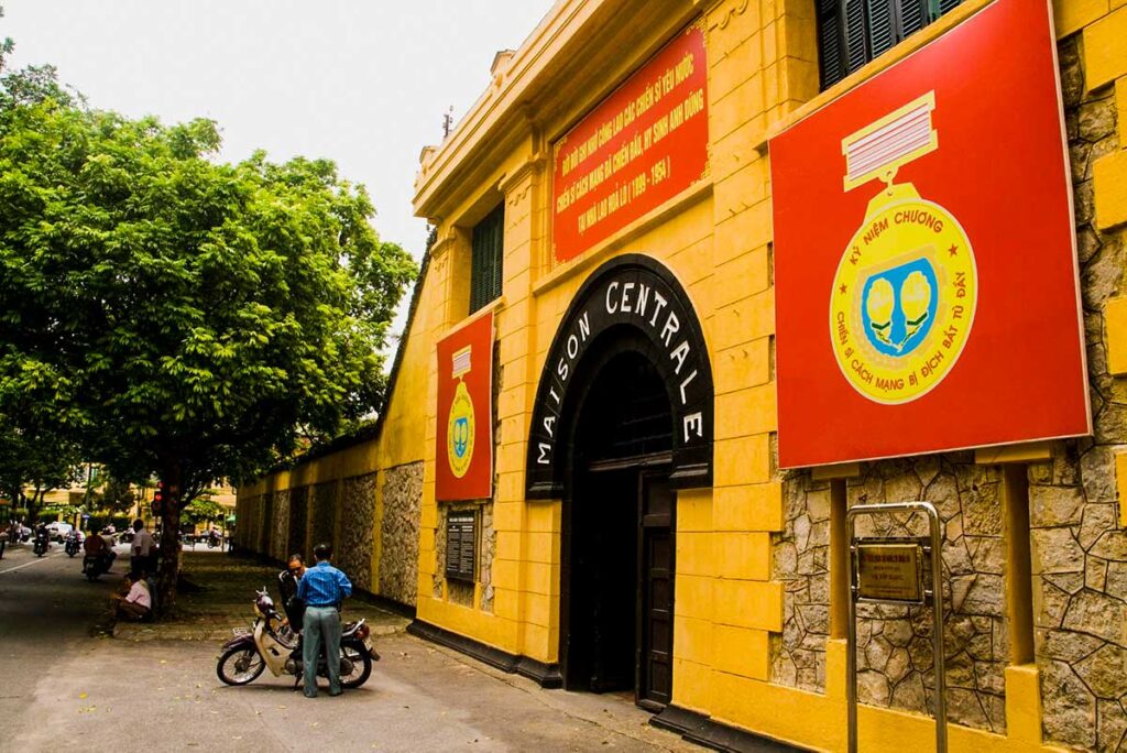 Das Hoa-Lo-Gefängnis wird auch Hanoi Hilton und Maison Centrale genannt