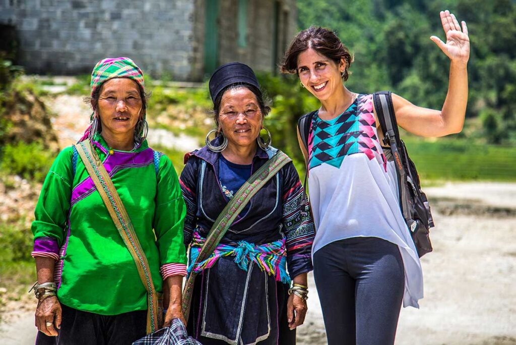 Sapa-Trekking mit ethnischen Minderheiten (Bergvölkern)