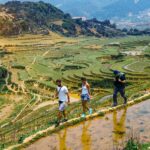 Trekking in Sapa durch die terrassenförmig angelegten Reisfelder
