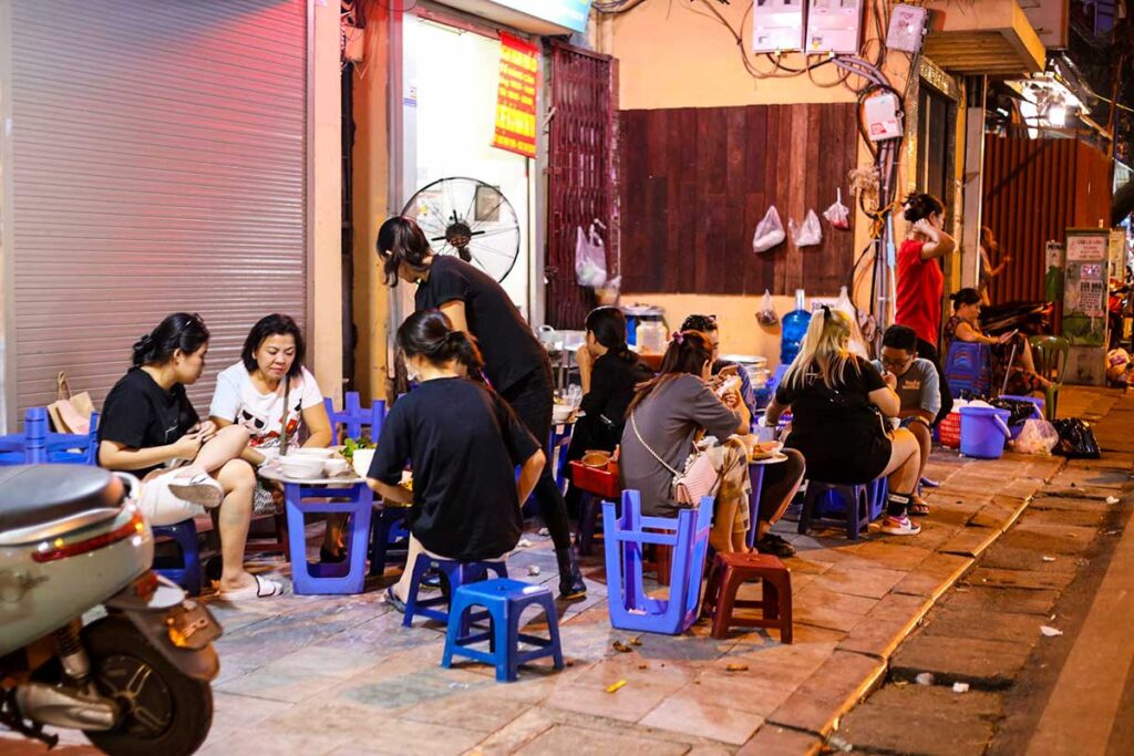 Streetfood in Hanoi