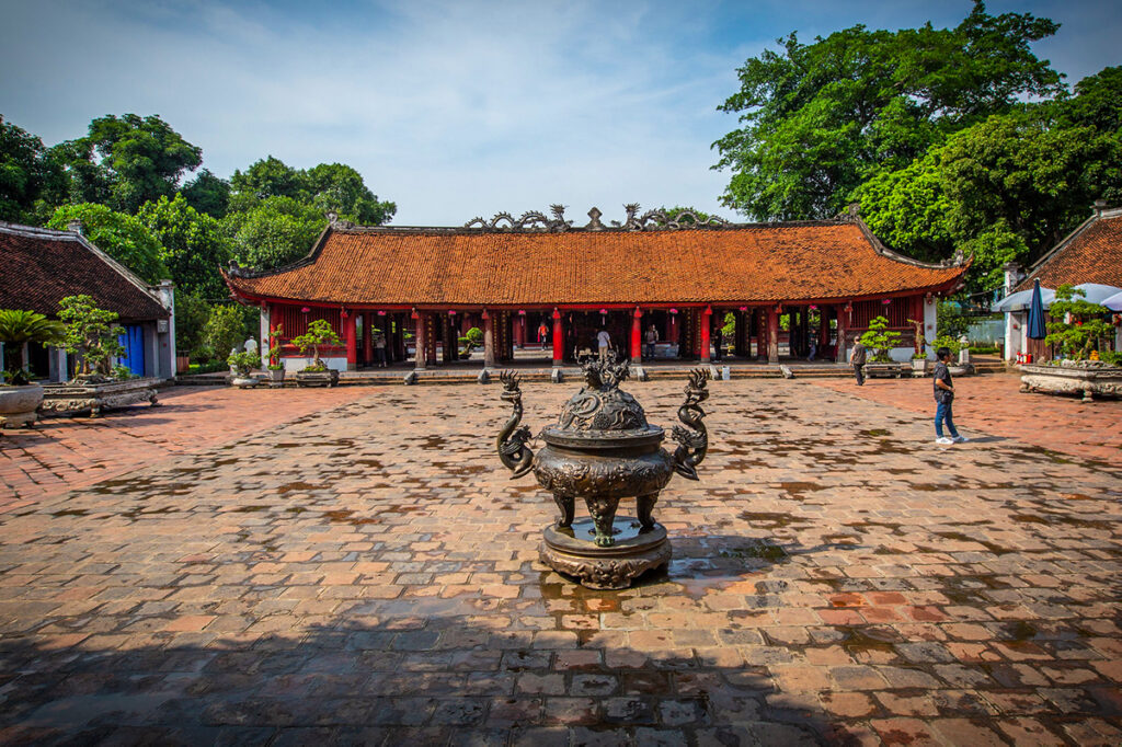 Tempel der Literatur in Hanoi