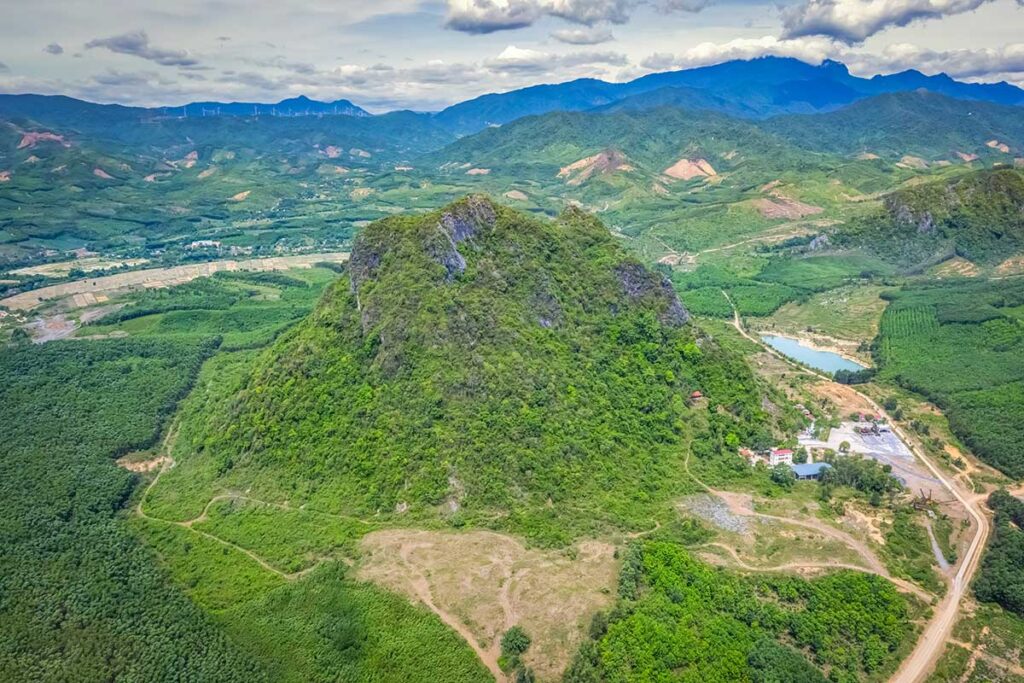 The Rockpile in VIetnam DMZ