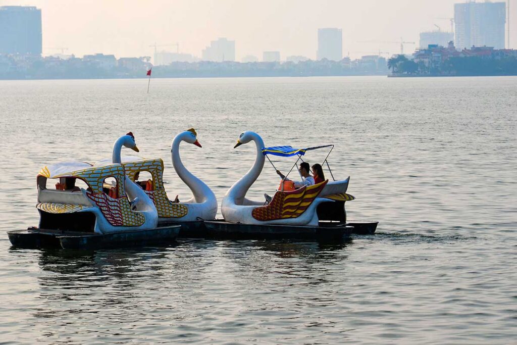 Bootsfahrt über den Westsee