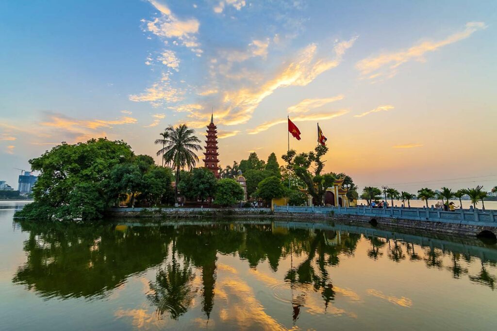 Tran Quoc pagode in Hanoi