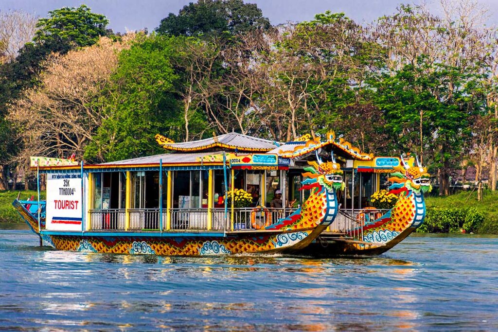 Drachenboottour über den Parfümfluss in Hue