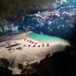 Camping in der Hang-En-Höhle, Teil des Nationalparks Phong Nha Khe Bang