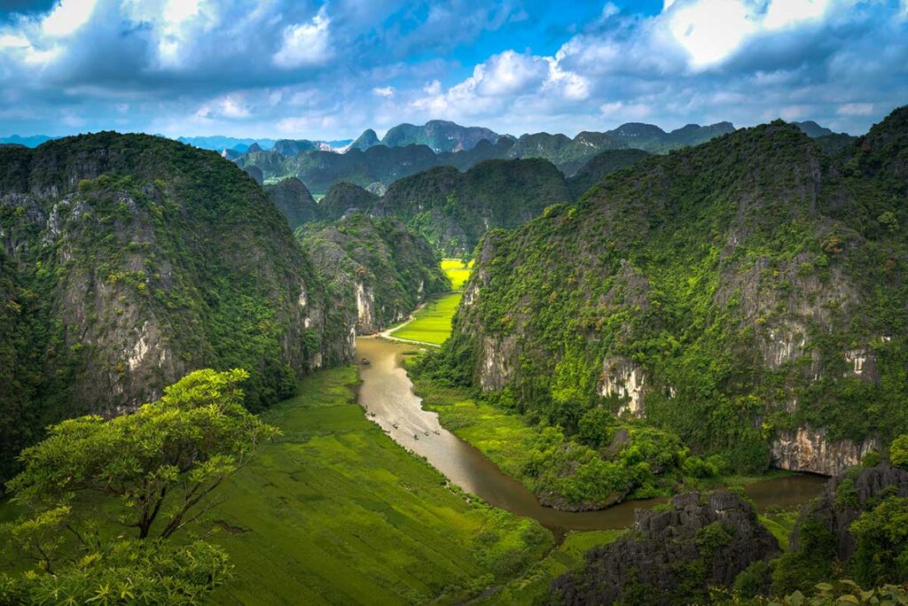 Der Aussichtspunkt Hang Mua Cave in Ninh Binh