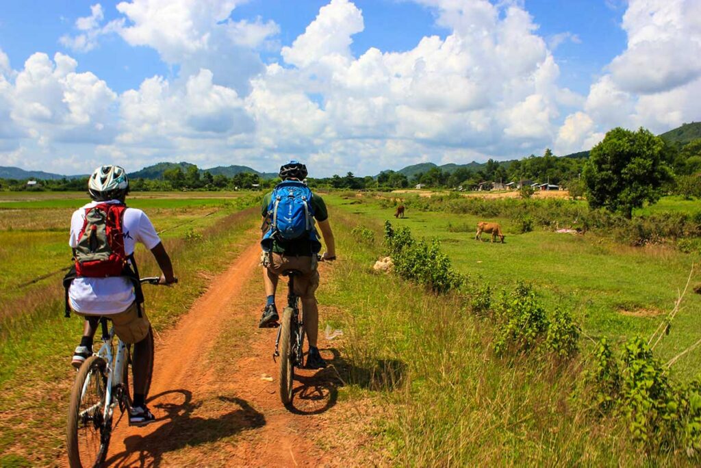 Radfahren im Cat Tien Nationalpark