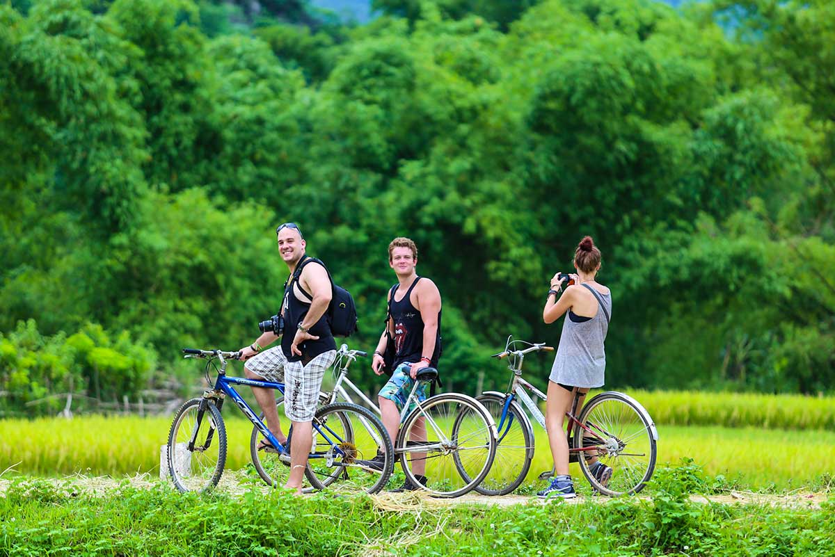Radfahren in Mai Chau