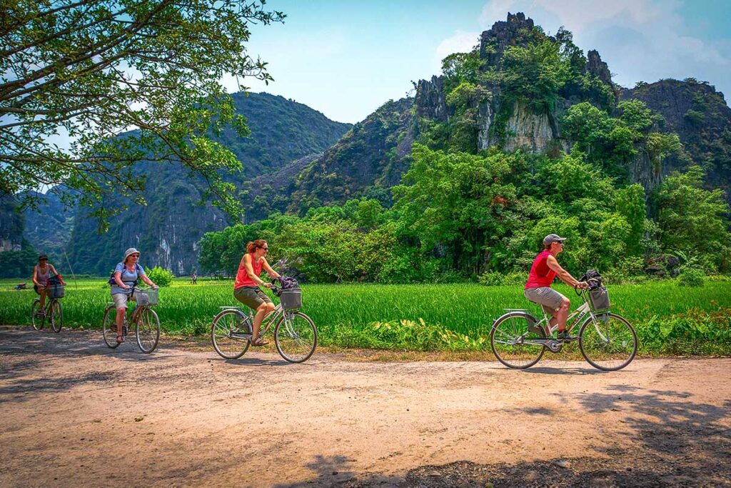 Radfahren in Ninh Binh