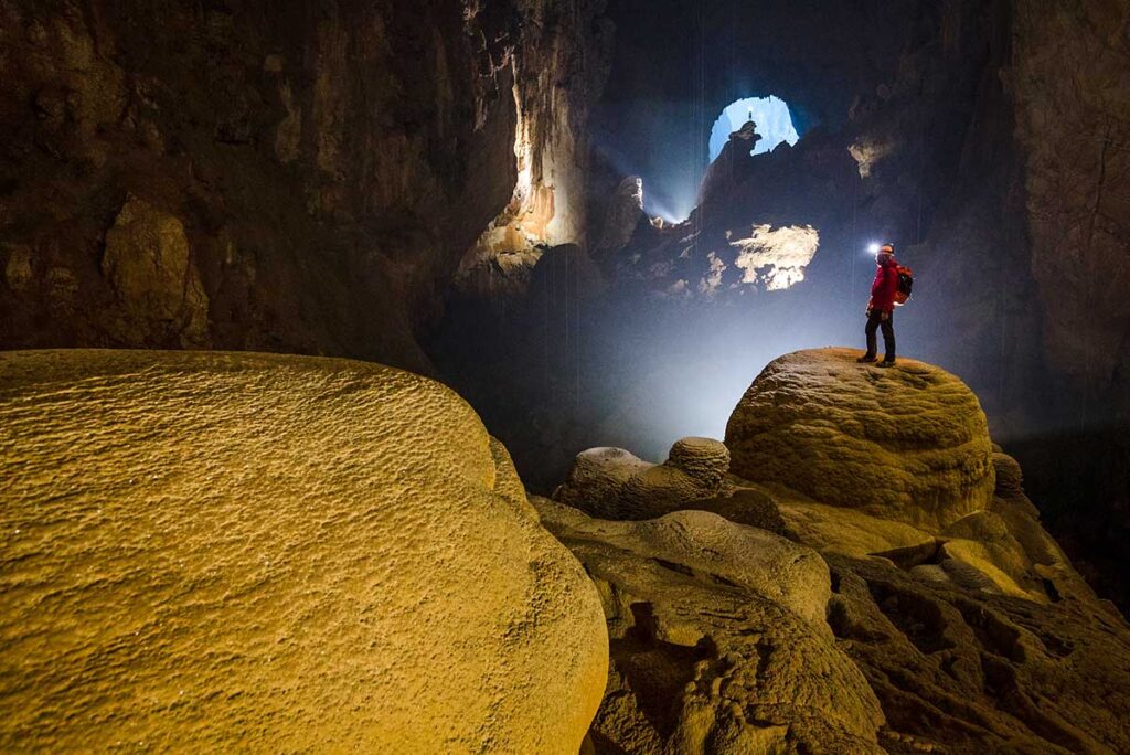 Der „Hope and Vision“-Durchgang  in der Hang Son Doong-Höhle