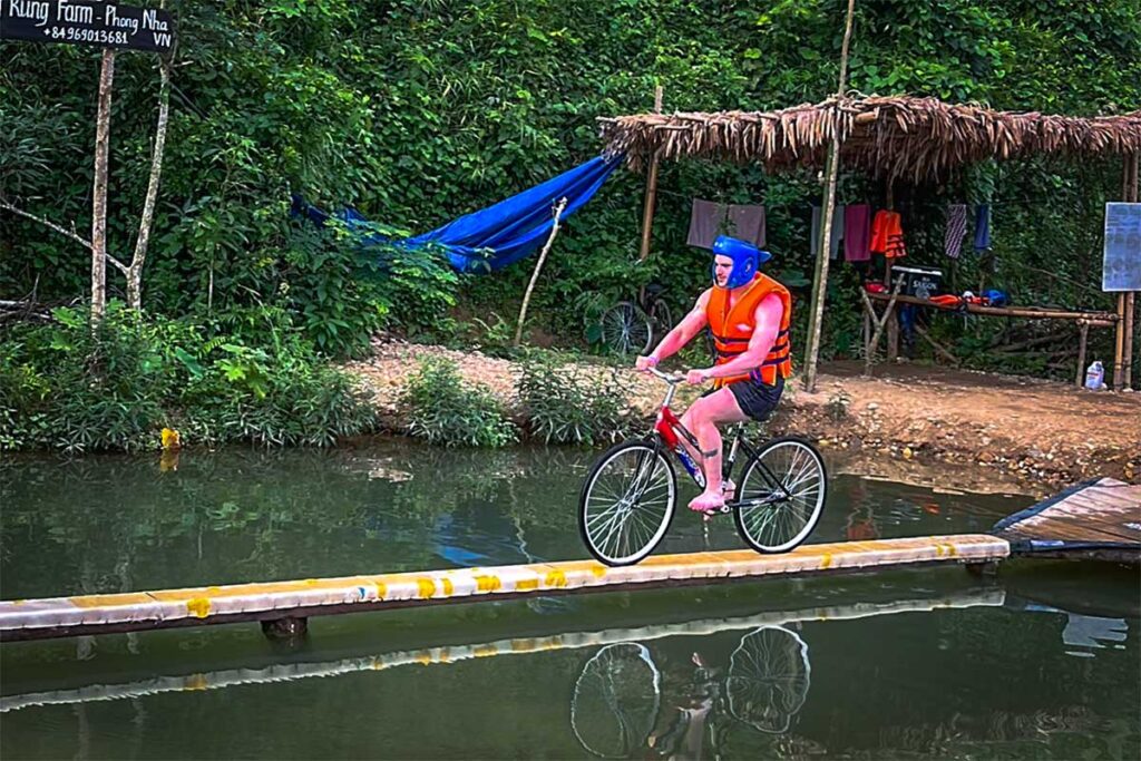 Monkey Bridge in Phong Nha