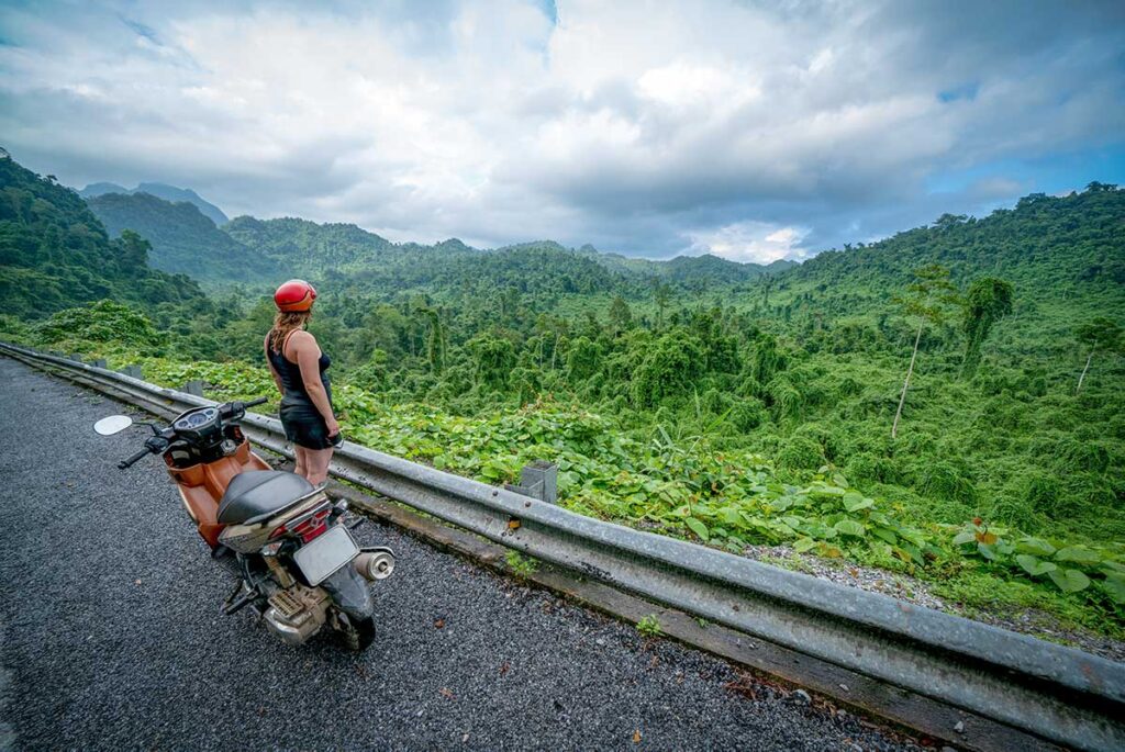 Motorrad- und Rollerfahren in Phong Nha