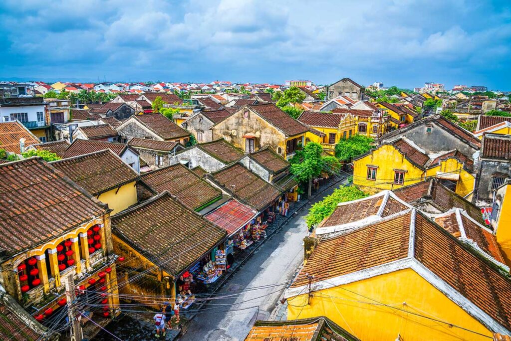 Straße in der Altstadt von Hoi An