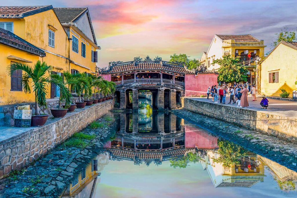 Die Japanische Brücke in Hoi An