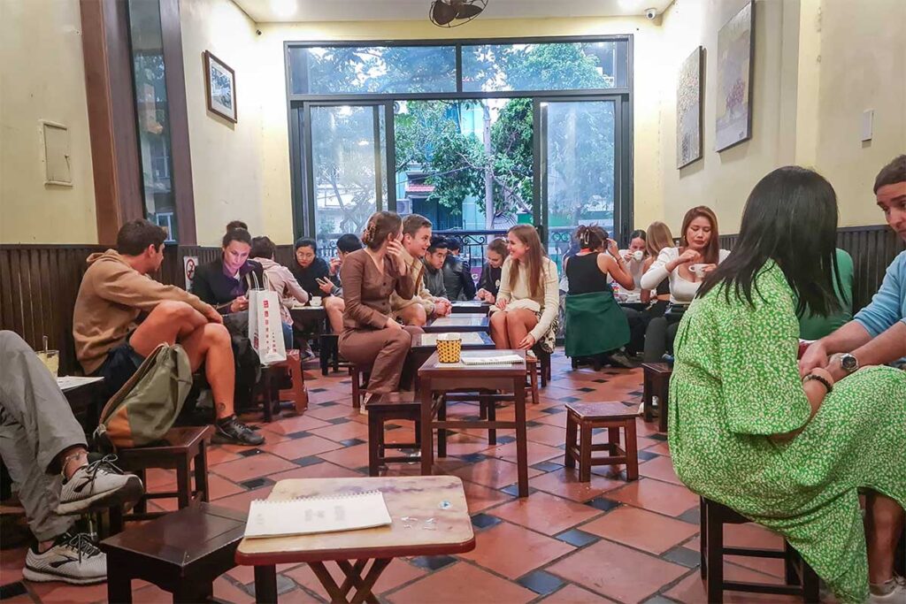 Cafe Giang in Hanoi